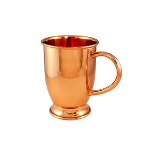 แก้วทองแดงบริสุทธิ์ดีไซน์ไม่ซ้ำใคร,แก้วมอสโกมิวล์ทองแดงตันสไตล์ตุรกีแก้วเครื่องดื่มวอดก้าแบบค้อน