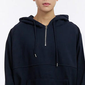 Prix abordable, dernières sweats à capuche de qualité supérieure OEM pour hommes avec fermeture éclair sur le côté et cordon de serrage pour un usage décontracté 2026 - Product Image 2