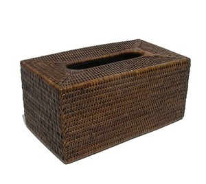 Rectangular <b>rattan</b> tissue box Handmade <b>Storage</b> Box Eco-Friendly Natural Home and Home Decor Wholesale from Vietnam - Product Image 2
