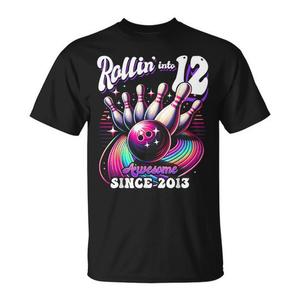 kids bowling theme long sleeve <b>t</b> <b>shirt</b> <b>fun</b> activity party design promotional top - Product Image 1