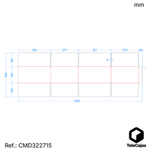 <b>Brown</b> Double Wave Corrugated Board Rigid <b>Box</b> 32x27x15 cm with Glossy Lamination for Shipping and Storage - Product Image 5