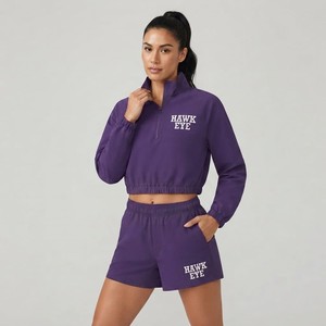 HAWK EYE SPORTS Débardeur à Col Halter avec Bretelles Réglables, Double Doublure, Couleur Unie, en Spandex/Polyester Respirant, Court, Décontracté, Été, pour Femme - Product Image 1
