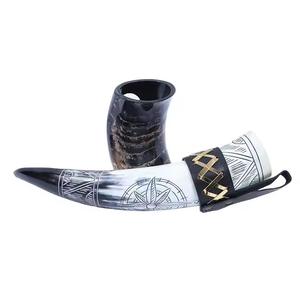 Cuerno vikingo Cuerno para beber Medieval Cerveza Beber Vaca Hecho a mano Cuerno para beber barato Más exigente Creativo - Product Image 4