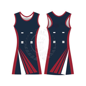 Uniforme de Netball de Estilo Único Hecho en Fábrica, Impresión de Logotipo Personalizado, 100% Poliéster, Transpirable, de Secado Rápido, Ligero, para Mujer - Product Image 5