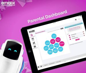 Emotix Miko - Robot de Compañía de Plástico (Multicolor), Juguete Educativo, Pequeño Genio Hablador con Juegos, Panel de Control Parental - Product Image 2