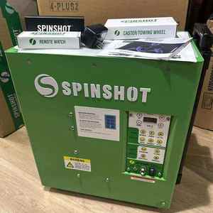 VENTES FLASH Spinshoot Plus-2 Machine à balles de tennis haute vitesse Pro Trainer 4-Plus 2 HS BT - Product Image 2