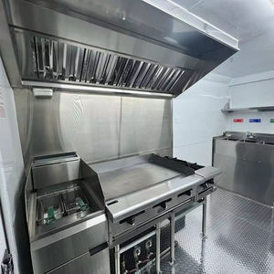 Camión de comida móvil multifunción totalmente equipado 220V corriente de aire en forma de flor Snack Food & Hotdog Trailer para comprar - Product Image 6