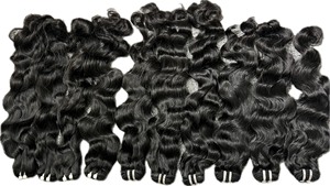 Vente en gros d'extensions de cheveux humains vierges 100% diverses couleurs de trame de vague naturelle article le plus chaud grande disponibilité de stock HD inclus - Product Image 5
