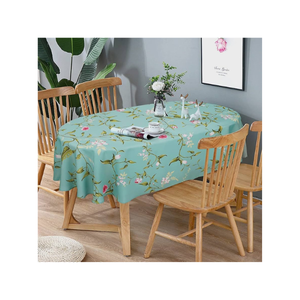 Custom Label Blue 100% Cotton Embroidered Bohemian 60x108 Biodegradable Handmade India OEM ODM Private Brand <b>Table</b> Cloth Bulk - Product Image 6