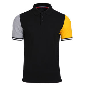 Camiseta de polo OEM con logotipo personalizado de talla grande para hombre, camisa de golf de algodón, manga corta, transpirable para uniformes, eventos o uso promocional - Product Image 1
