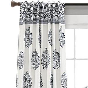 Cortina Decorativa Moderna de Tul de Algodón/Seda con Diseño Floral para Bodas, con Características de Opacidad Total e Impermeabilidad - Product Image 3