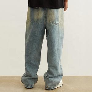 Pantalon de survêtement en détresse pour hommes à bas prix Offre Spéciale de logo personnalisé respirant pantalon de survêtement en détresse confortable haut tendance avec le meilleur style - Product Image 4