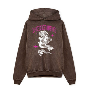 OEM Custom Logo Heavyweight DTF Printed <b>Full</b> <b>Zip</b> <b>up</b> <b>Hoodie</b> Wholesale <b>Hoodie</b> with Digital Printing for Autumn Season - Product Image 6