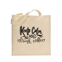 Sacs fourre-tout 'Keep Calm and Drink' pour cafés, bars, restaurants, chaînes de cafés et points de vente, sacs d'usage quotidien, meilleurs sacs fourre-tout d'emballage