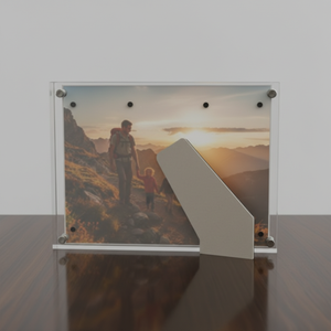 Marco de Fotos Acrílico Flotante de Primera Calidad 8*10, Resistente a los Rayos UV y a los Arañazos, para Exhibición en Pared/Mesa, Hogar, Oficina, Arte, Imágenes - Product Image 2