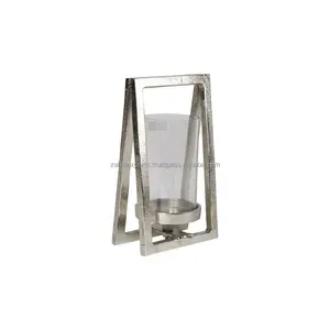 Modern Designer Candle Holder with Shiny Polished Finish Sides Use Gold Metal Available Made by Zahid Exports in India - Product Image 6