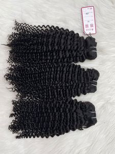 Extensions de cheveux humains vierges vietnamiens Remy, alignées sur les cuticules, couleur naturelle, vague naturelle, clip-in, fournisseur, dentelle noire - Product Image 6