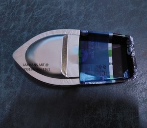 Grande taille vapeur remorqueur pop pop bateau jouets étain fait vapeur pop pop bateaux en gros de l'Inde pop pop bateau en gros modèle de bateau à vapeur - Product Image 1