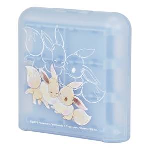 Estuche NSX 084E para Videojuegos SWITCH 2, con Capacidad para 24 Tarjetas de Juego, para Pokemon Eevee Cottage Core, Color Azul Claro - Product Image 1