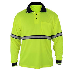 เสื้อโปโลนิรภัยแบบสะท้อนแสง รุ่นใหม่ ปี 2026 สำหรับงานก่อสร้าง ผู้ชาย ชุดทำงาน ทนไฟ แขนสั้น - Product Image 2