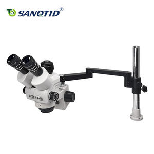 <span class=keywords><strong>Microscope</strong></span> trinoculaire médical stéréo optique SANQTID à hauteur réglable, indice de protection IP55, grossissement 58x, avec caméra 4K et support - Product Image 4