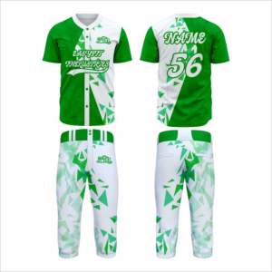 Conjuntos de Uniformes de Béisbol Personalizados, Ropa Deportiva Estampada de Alta Calidad, 100% Poliéster de Secado Rápido, Cuello Redondo, Personalizado para Equipos - Product Image 1