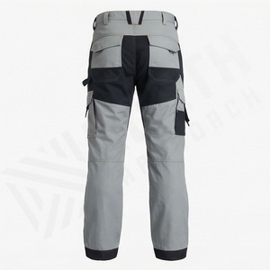 กางเกงขายาวลำลองผู้ชายทรงตรงสำหรับทำงาน กางเกงพักผ่อน กางเกงเดินป่า ตั้งแคมป์ มีกระเป๋าหลายช่อง คุณภาพพรีเมียม - Product Image 2