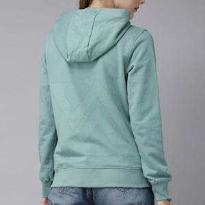 Casual Thickened Pullover High Quality New Arrival Winter Women Best Polyester Loose Warm Blank Plain Half <b>Zip</b> <b>up</b> <b>Hoodie</b> - Product Image 2