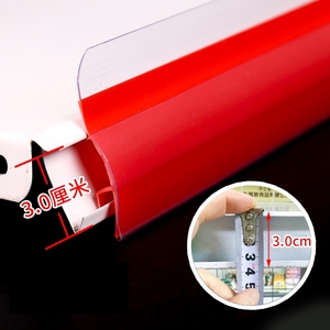 Hookei Supermarket <span class=keywords><strong>PVC</strong></span> Plastic Sign Grip Strip Adhesivo Sign Grip para tienda minorista Shelf Talker - Product Image 5