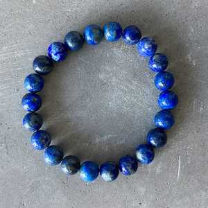 High Quality Lapis Lazuli Stone <b>Beaded</b> Bracelets for Meditation and Chakra Balancing Available At Reasonable Price - Product Image 6