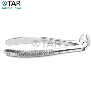 Fórceps de extracción MD3 Incisivos inferiores Céspidos Raíces bicúspides Extracción dental Instrumentos médicos Cirugía oral Eliminación de dientes - Product Image 3