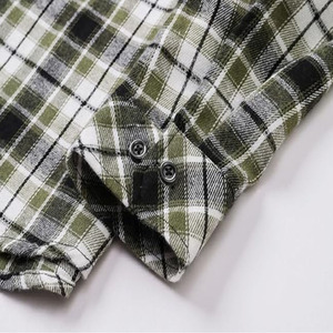 High Quality Customized Kevlar Shirts Motorbike Riding <b>Check</b> Flannel Kevlar Shirts for Men's - Product Image 6