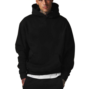 Sweat à capuche en coton 100% de qualité supérieure pour homme, streetwear personnalisé avec épaules tombantes, écologique et à séchage rapide pour l'hiver - Product Image 6