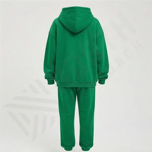 Ensemble de survêtement personnalisé élégant pour hommes et femmes, délavé au soleil, vente en gros, survêtement de haute qualité délavé à l'acide, vêtements de sport OEM, couleur personnalisée - Product Image 2