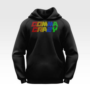Sudaderas con capucha para hombre, jersey de gran tamaño con diamantes de imitación, ropa de calle de algodón pesado con hombros caídos, sudadera de lana personalizada OEM - Product Image 3