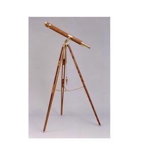 Telescopio Profesional de Metal, Instrumento Óptico Compacto de Acero Inoxidable, Lente Ajustable, Duradero, para Coleccionistas - Product Image 1