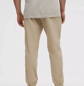 กางเกงวิ่งขาตรงสำหรับผู้ชายกางเกงผ้าฝ้าย100% กางเกงวิ่งขายาวพอดีตัวสไตล์ใหม่ล่าสุด - Product Image 5