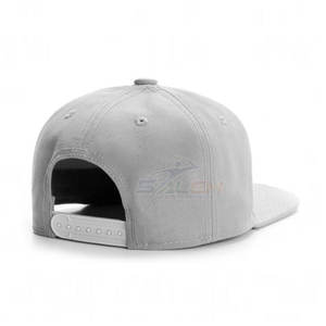 Unisex Snapback <b>Hat</b> With Breathable Mesh Back And Bold Front Design Snapback <b>Hat</b> With <b>Flat</b> Visor And Adjustable Plastic Closure - Product Image 3