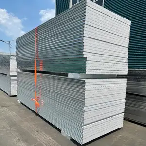 China materiais de construção fabricação painel sanduíche construção placa fora painéis de parede