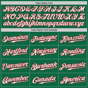 Jersey de béisbol personalizado Kelly verde blanco-rojo bandera mexicana auténtica moda - Product Image 5