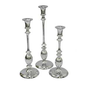 Art India, porte-bougie en aluminium durable de haute qualité, personnalisable, style moderne, fait à la main pour les mariages, l'éclairage de Noël - Product Image 2