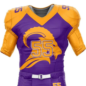 Meilleures ventes Uniforme de football américain pour jeunes Conception personnalisée Vêtements d'équipe de haute qualité avec fonction grande taille Prix bon marché - Product Image 2