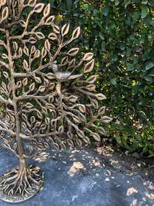 Árbol de latón abstracto, Decoración de mesa de metal, estilo de decoración para el hogar y la fiesta de Arte Industrial, agrega un aspecto extra a tu espacio - Product Image 5