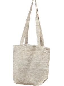 Venta al por mayor de cáñamo orgánico natural bolso de mano sostenible de las mujeres bolso de compras de hombro logotipo personalizado cierre abierto estilo de moda - Product Image 3
