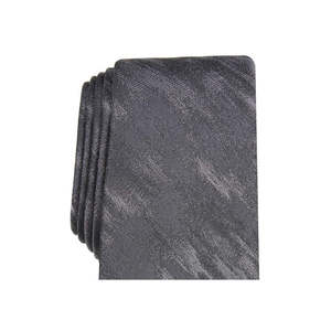 Cravatta Casual da Uomo Alfani Optimus Grigia con Stampa Jacquard Floreale e Motivi Animali in Seta e Lana, Taglia Regolare, Confezione Regalo - Product Image 2