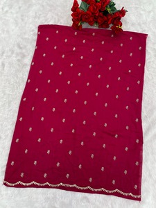 Fox Georgette Heavy bordado trabajo paquistaní Salwar colección de trajes - Product Image 4