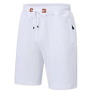 Conjunto Esencial Triple Blanco para Hombre, Camiseta de Algodón Suave Premium y Pantalones Cortos a Juego - Product Image 3
