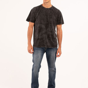 Camiseta de lavado ácido para hombre de talla grande, camisetas personalizadas de algodón, camiseta de lavado ácido al por mayor en blanco liso - Product Image 6