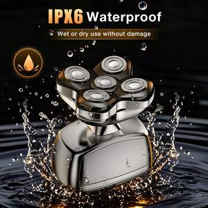 Afeitadora Corporal Magnética 6 en 1 Mejorada IPX6 para Uso en Seco/Húmedo, Lavable, para Hombres Calvos - Product Image 4