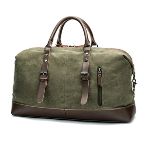 Bolsa de Viaje de Lona de Lujo, Estilo Deportivo, con Asa de Carro, Impermeable, de Gran Capacidad - Product Image 1